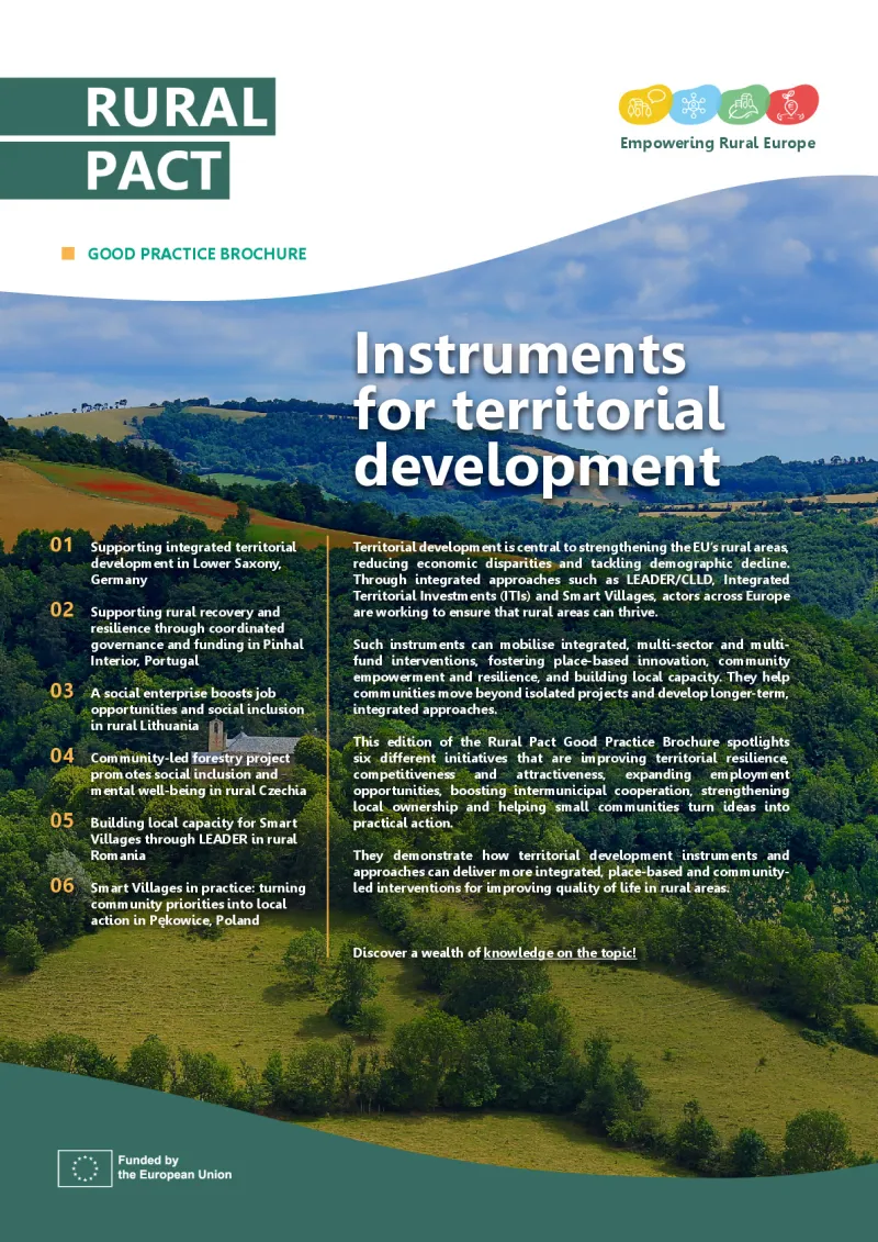 Good Practice Brochure 'Instruments for territorial development'