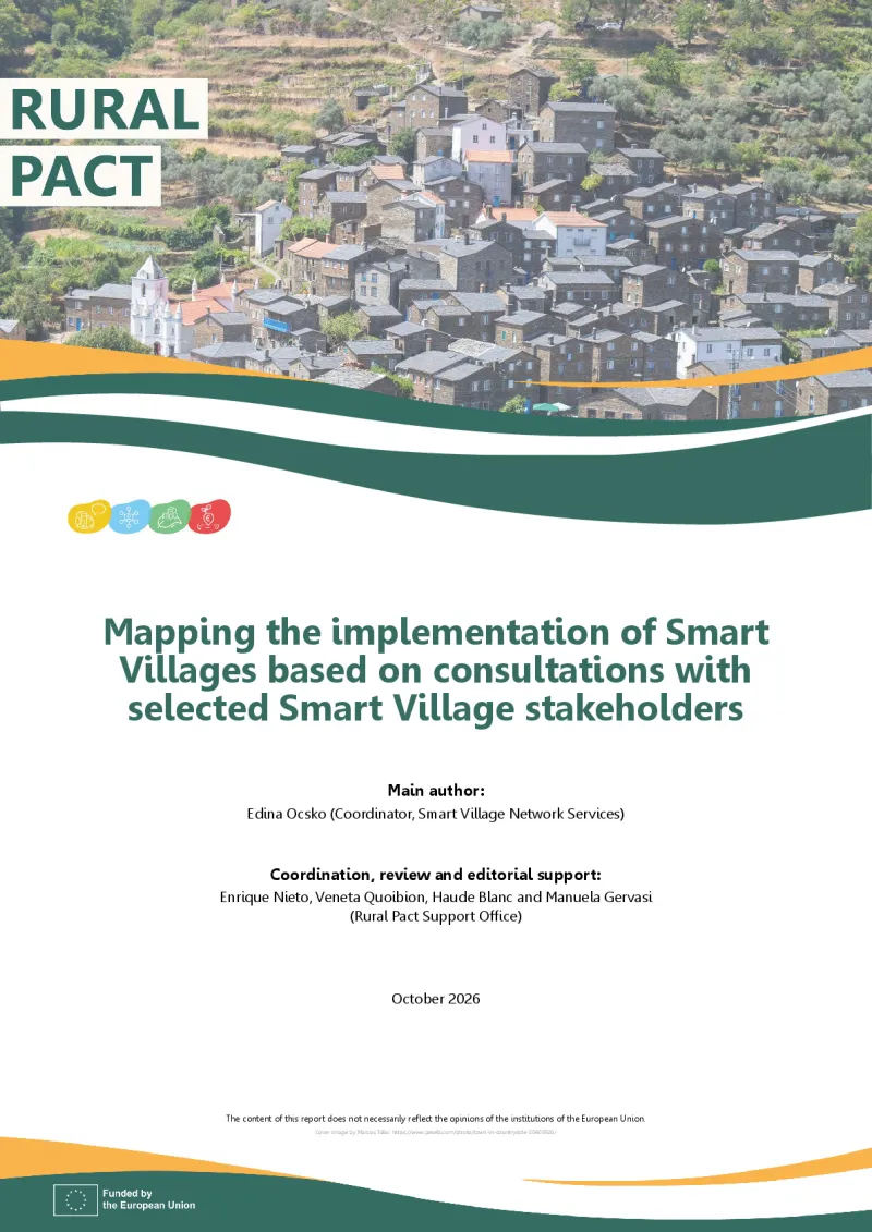 Mapping the implementation of Smart Villages: lessons from across the EU