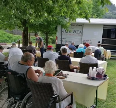 Simbioza Mobiln@ bridging the digital divide for elderly people in rural areas of Slovenia