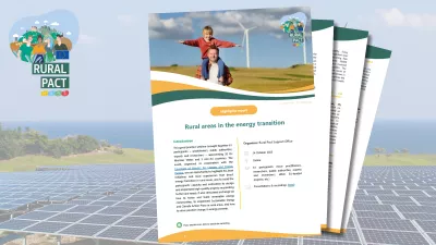 Rural areas in the energy transition