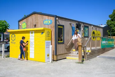 Self-service eco-stores restore retail access in rural areas of western France