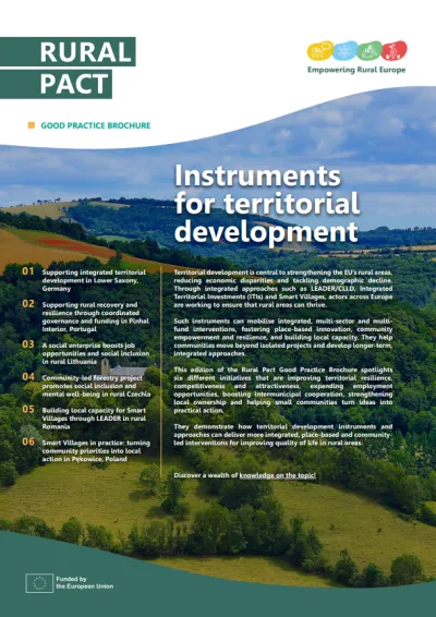 Good Practice Brochure 'Instruments for territorial development'